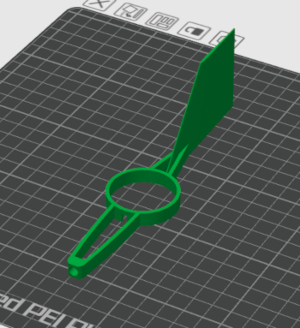 3D printed vane part