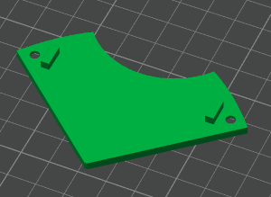 3D printed bottom cover body