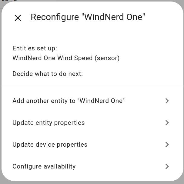 Add another entity to device