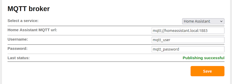 WindNerd MQTT broker configuration for Homeassistant